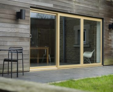 uPVC sliding patio doors, coloured range