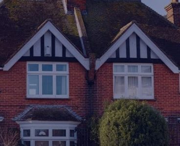 house with uPVC windows in London