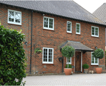 house in London upgraded to double glazing